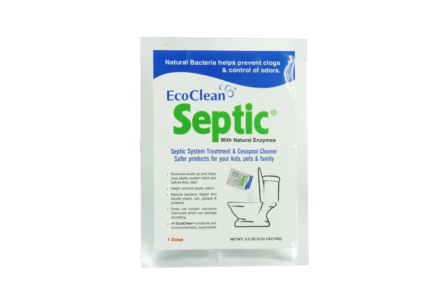 EcoClean Septic - 1 Year supply - Septic Tank Treatment With Natural Enzymes in Low Price