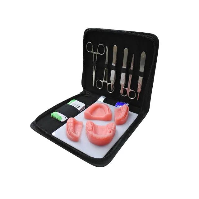 Premium Custom Logo Dental Instrument Suture Kit with Dental Pad Professional Quality Elegant Packaging for Dentist Training