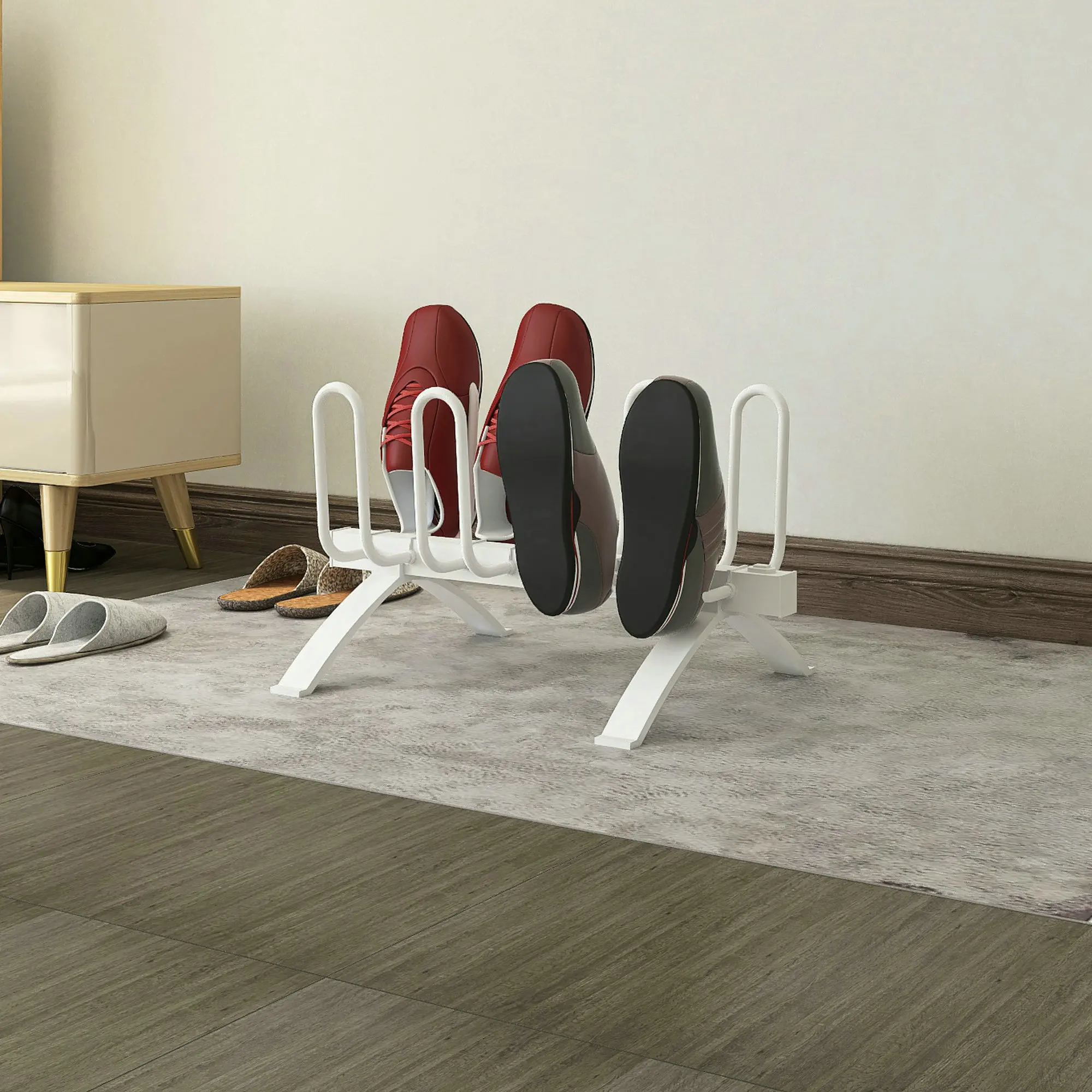 EVIA 4-Pair Factory Fast Electric Shoe and Ski Boot Dryer Warmer