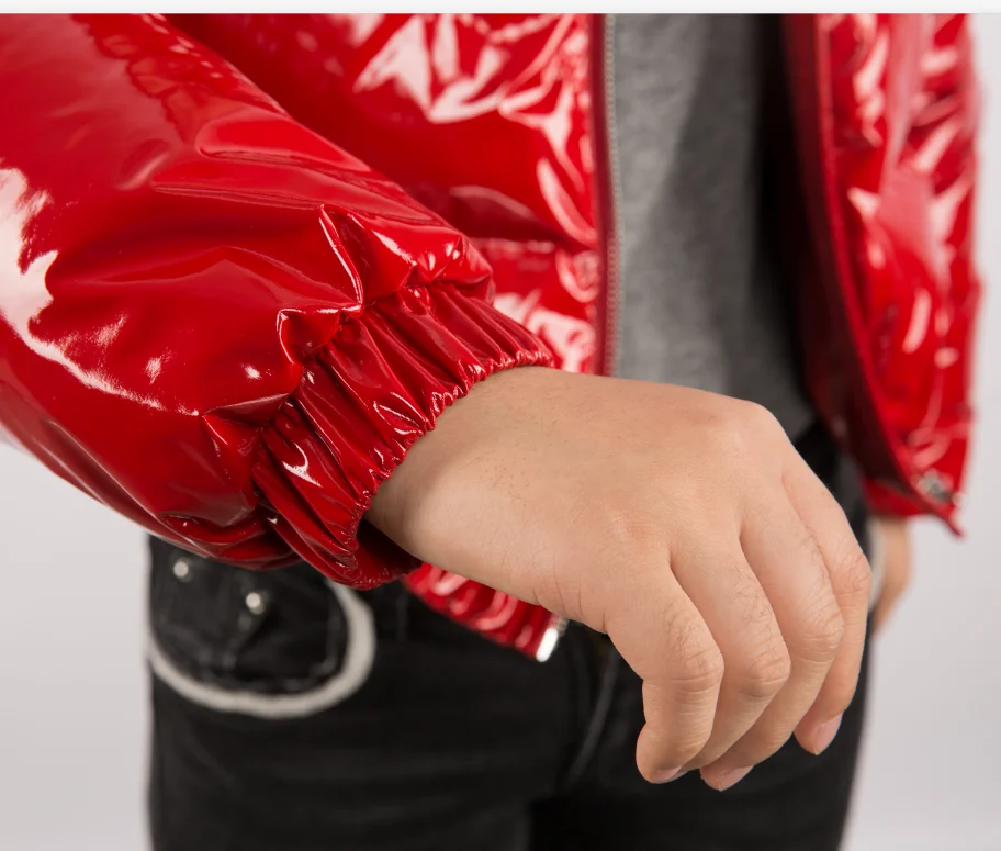 women red Lightweight Water proof Puffer Jacket