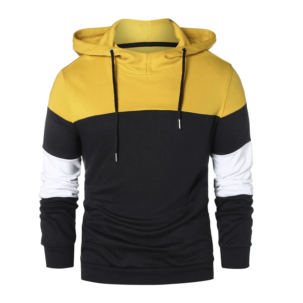 OEM Men Plain Pullover Custom Printing Logo 100% Polyester Hoodies Men With Pocket