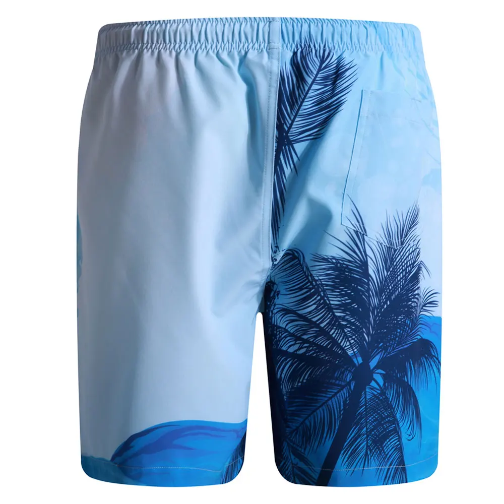 OEM Best Quality Wholesale Factory Price Men Beach Short 100% Polyester sublimation trunk sea shorts