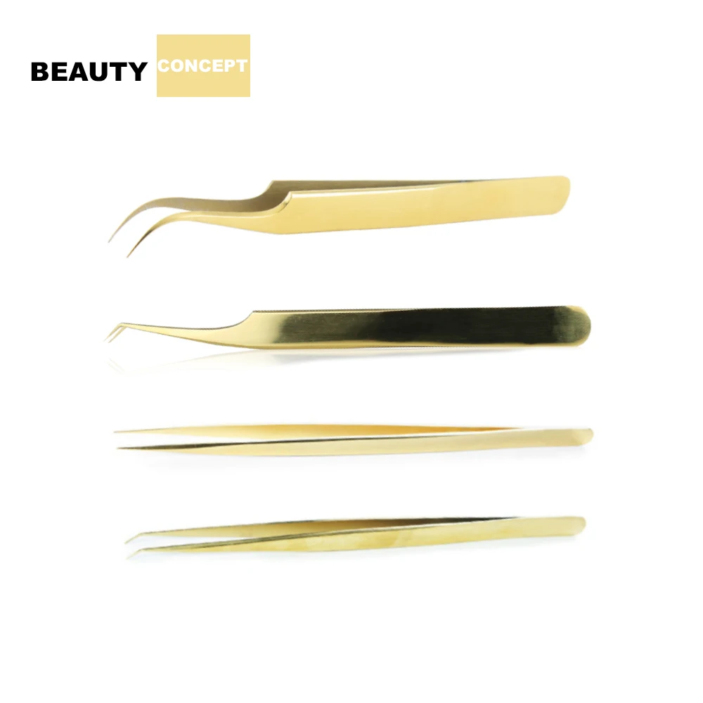 30/ 35/ 40/ 45/ 90 Degree Volume Tweezers XD 3D Russian Volume Lash Short Angled Tip