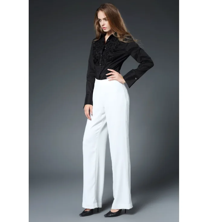 YANSI FUGEL | Женские костюмы и смокинг Hannah, прямые штаны без талии