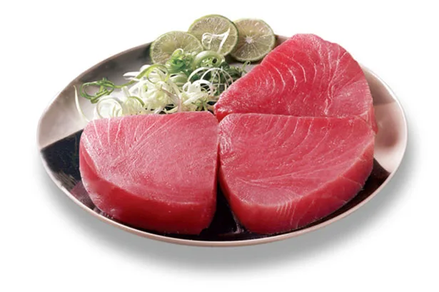 SELL BULK QUANTITY MOST POULAR SEAFOOD FROZEN TUNA SAKU LOINS CHUNK TUNA STEAK CUBETUNA LON S/O