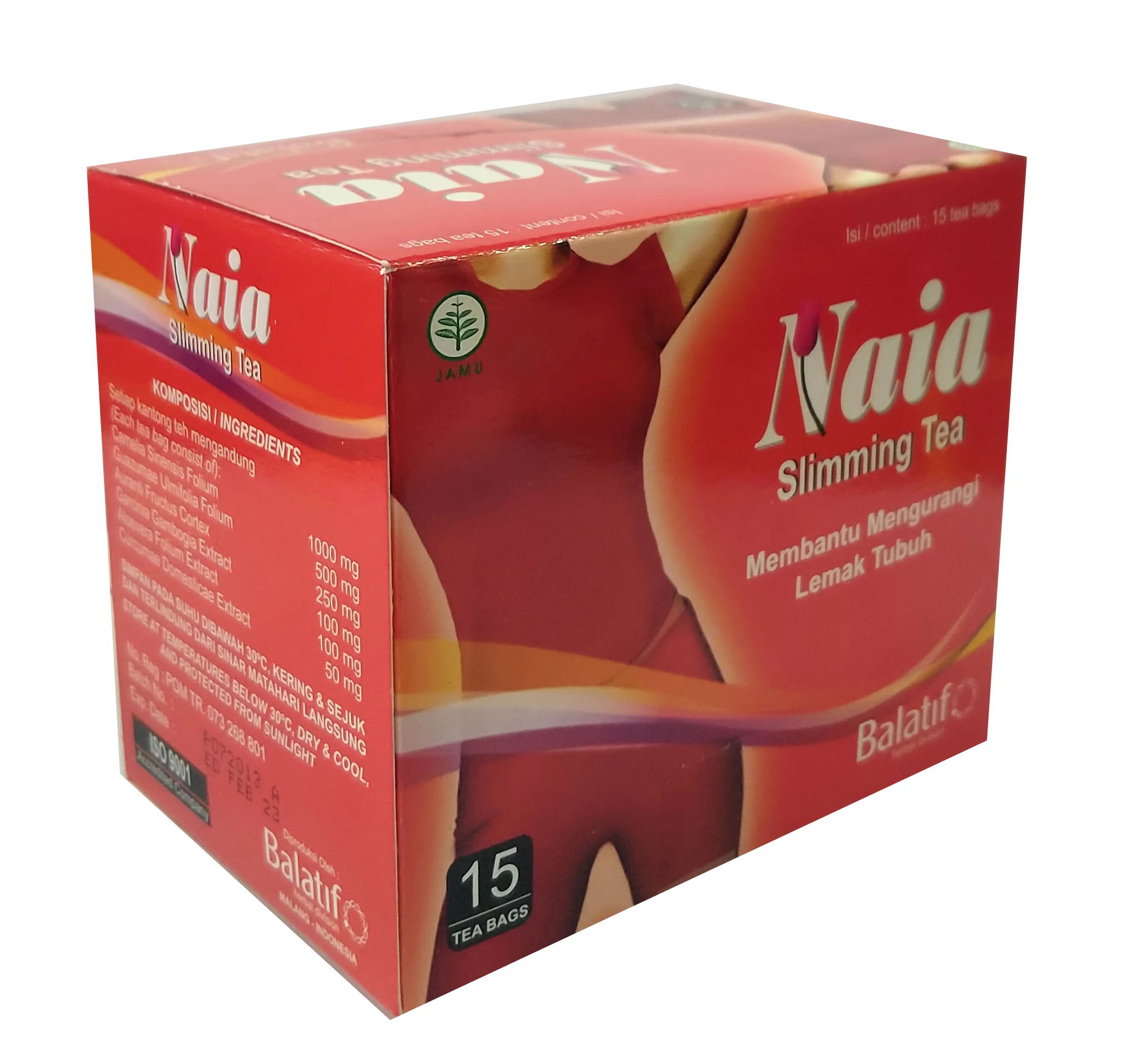 Wholesale High Quality Slimming Tea Naia Infusion Tea To Help Reduce Body Fat