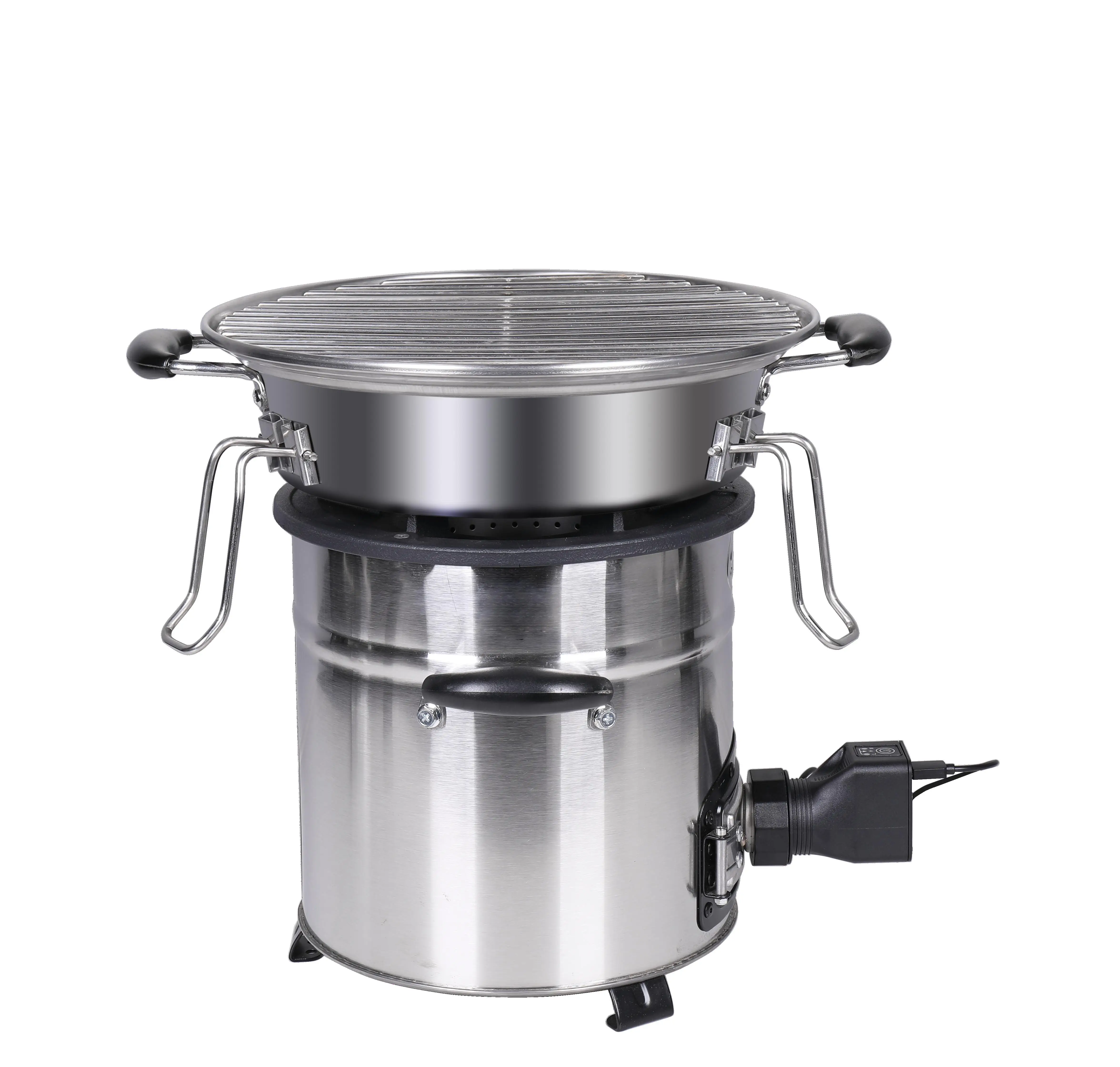 high efficiency biomass wood pellet cooking stove for camping BBQ