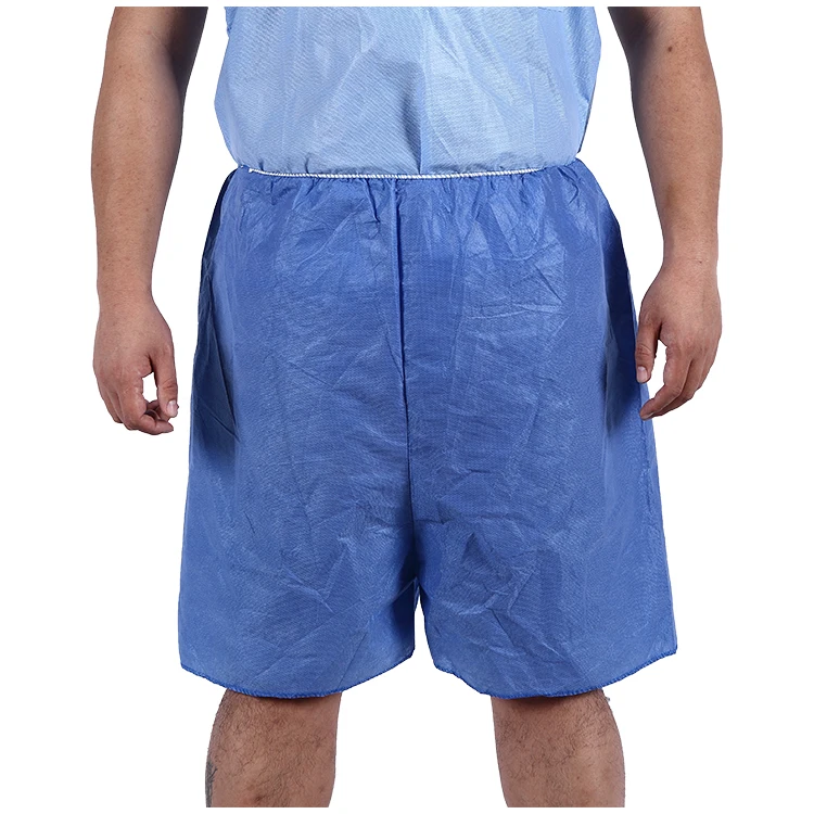 
PP Nonwoven Disposable Medical Exam Shorts 