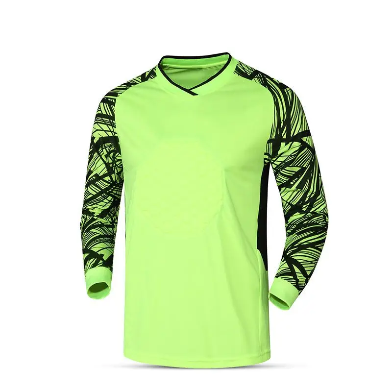 Long Sleeve Goalkeeper Jersey Sublimation Goalkeeper Jersey football Soccer goalkeeper jersey