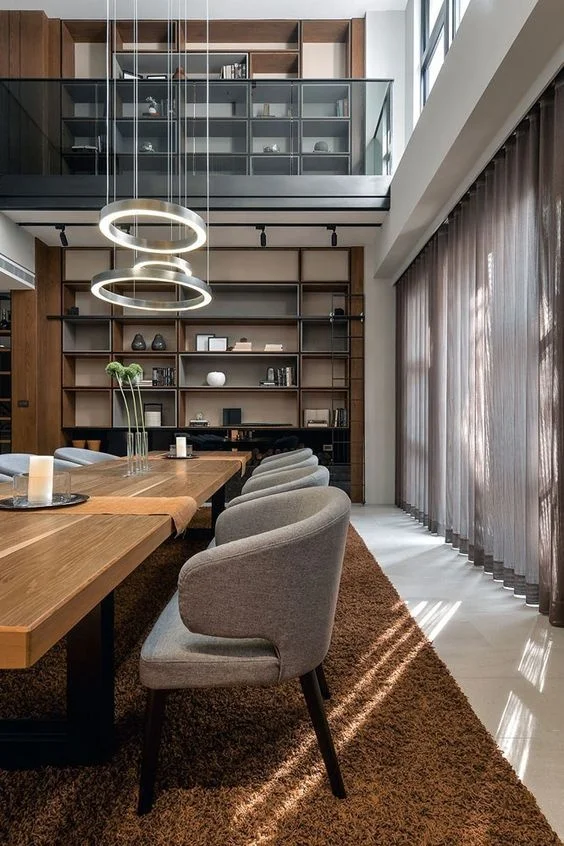 Modern Led Pendant Lights Acrylic Hanging Lamp For Restaurant Pendant Lamp Circle Luminaires Lustres Home Lighting