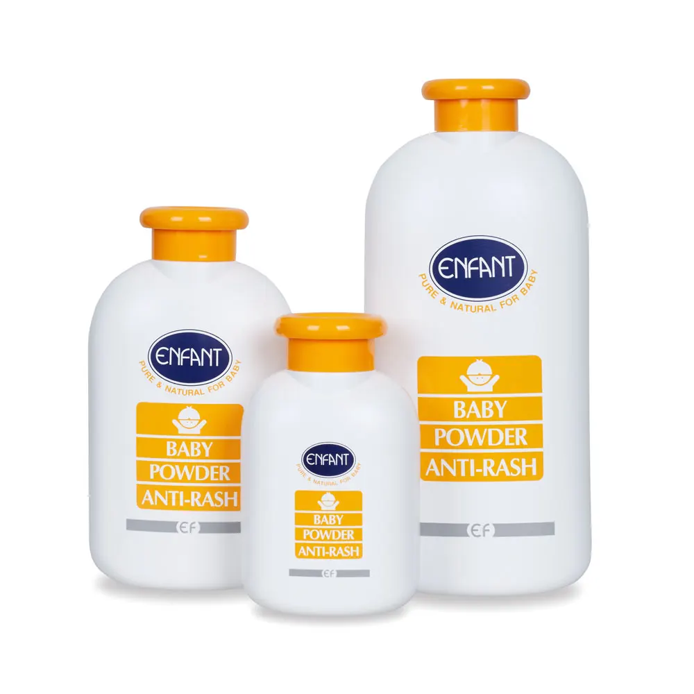 Skin Protection Mineral 150g 300g 500g Paraben-free White Color Full Set Enfant Baby Powder