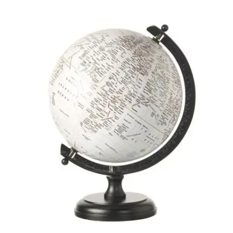 New Design New Design Luxury Black World Sphere Globe For Decoration Product High Quality Gift Item