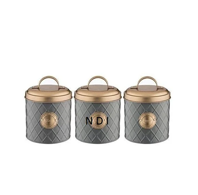 Hot Selling Food Storage Kitchen Daily Usage Canister Jar Onion Garlic Paste Storage Customized Canisters With Cover Decor