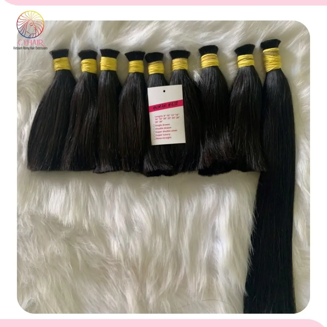 Супер двойные натянутые супер качество необработанные пучки волос человеческие волосы оптом Лучшая цена