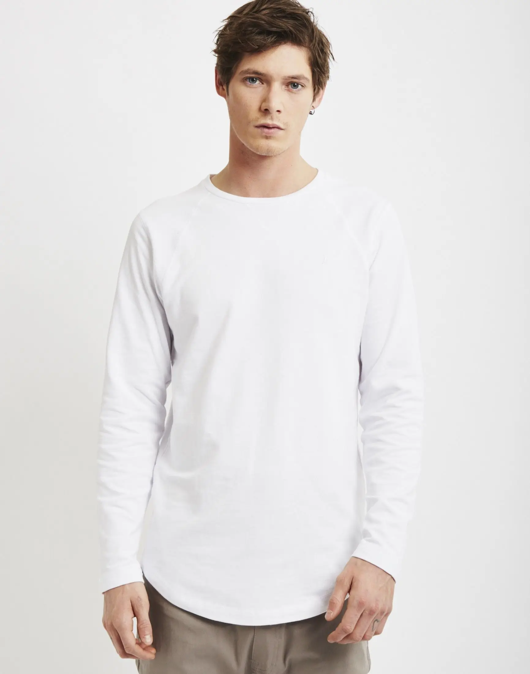 Оптовая продажа, индивидуальная Спортивная одежда для бега, компрессионная одежда для тренажерного зала, Мужская одежда для фитнеса с круглым вырезом, бамбуковые футболки