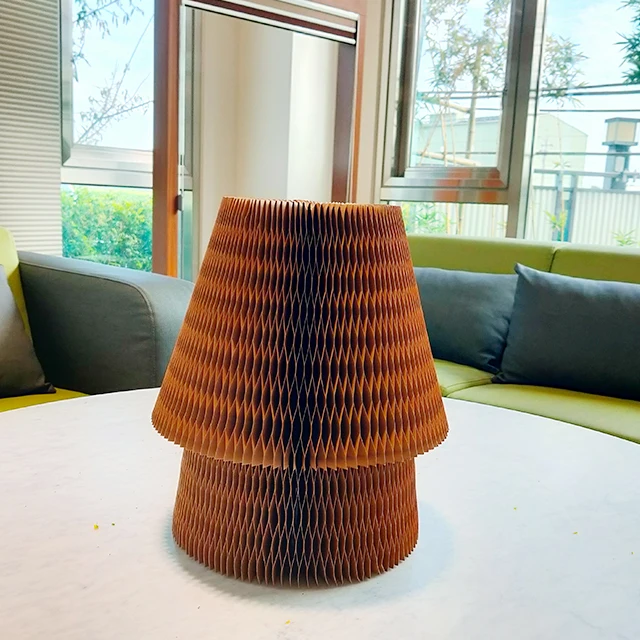 Cushion honeycomb paper for vase mulitiple lamp CE-2P085