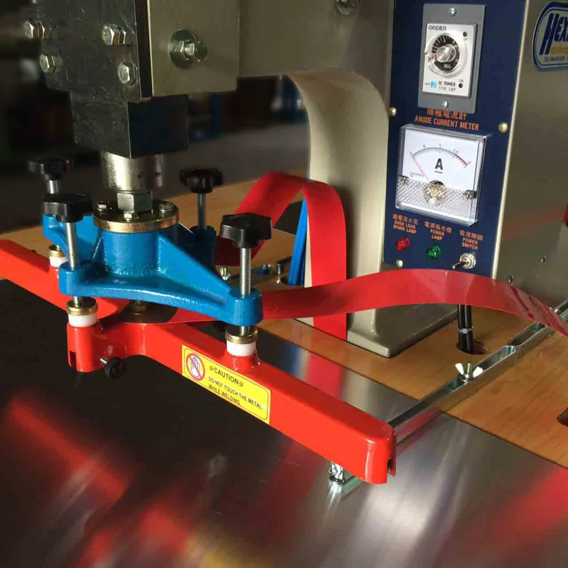pvc bag book cover high frequency welding machine