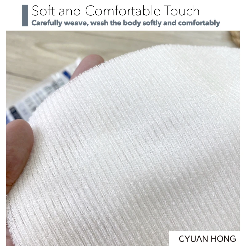 Bath Massage / Amazon Best-Selling Super Soft Texture Wash Body Bath Towel for Rapid Foam