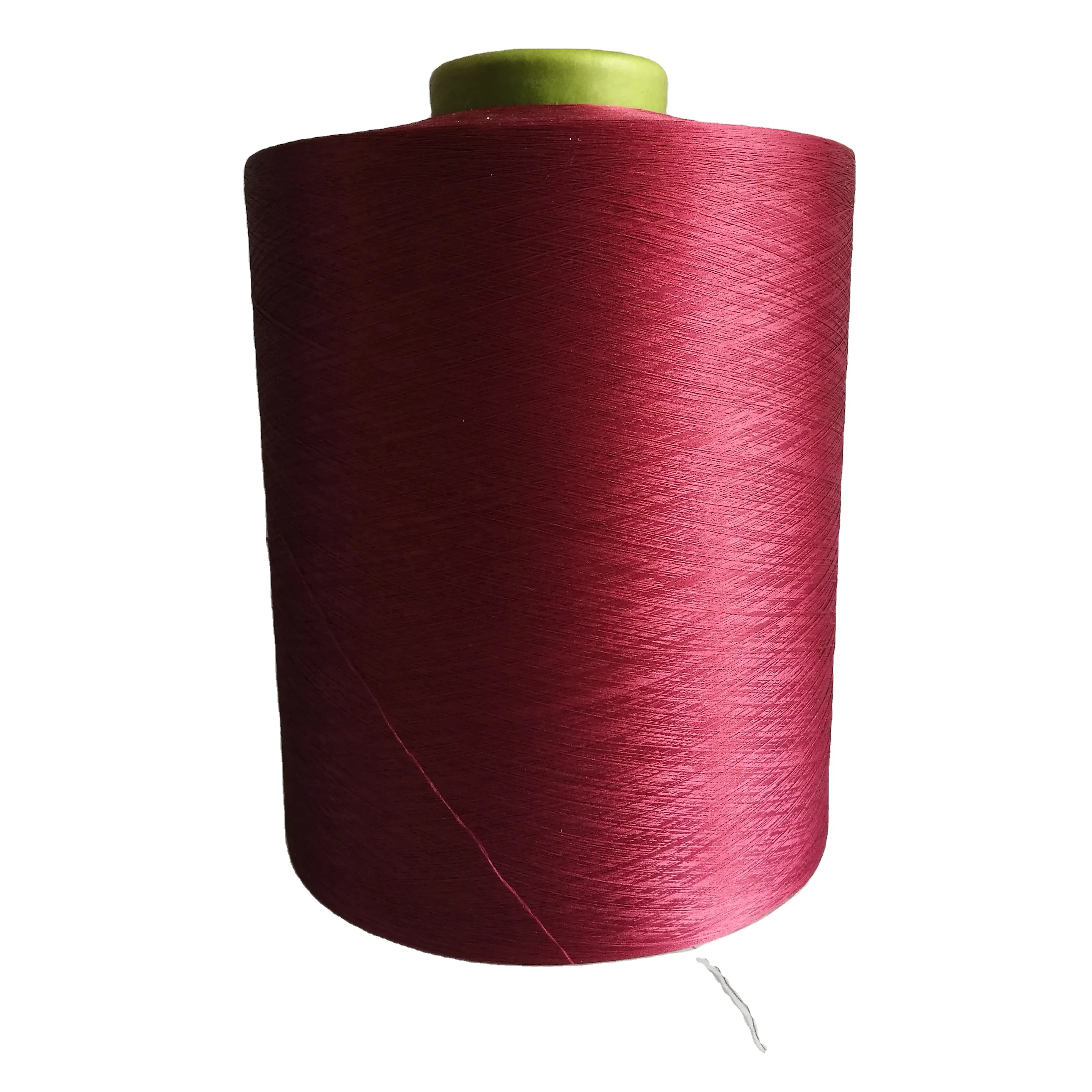 GRS recycled 150d/144f cool moisture wicking polyester yarn dope dyed anti Bacteria for knitting crochet T shirt