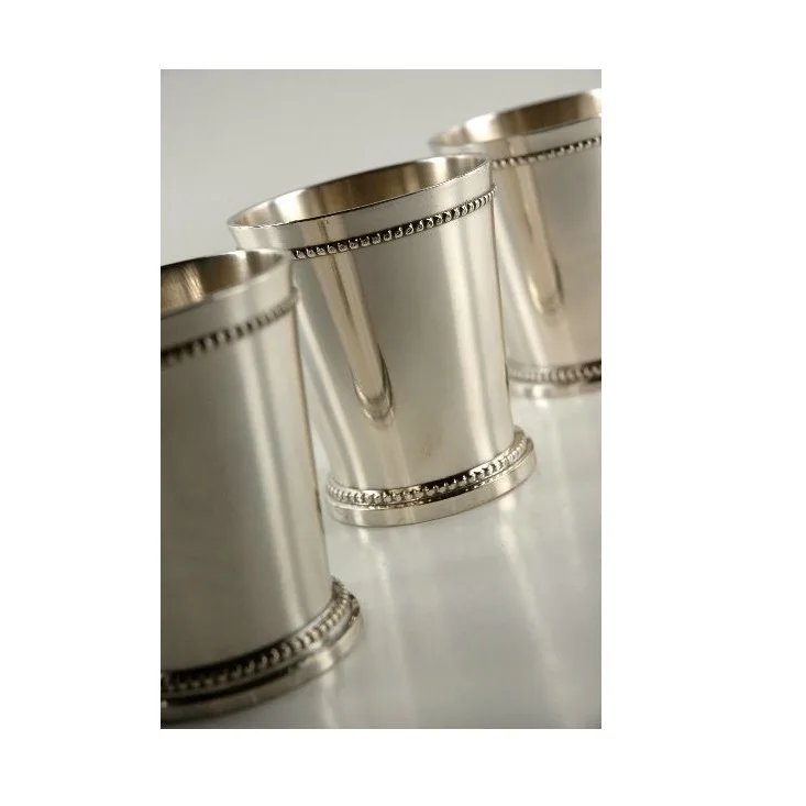Top Quality Julep Copper Plated Cups Stainless Steel Set Julep Cups for Cocktail Drinks from Indian Wholesaler
