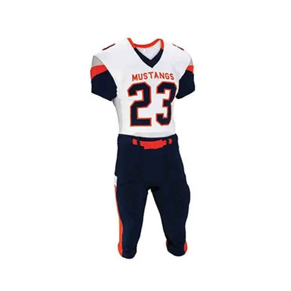 Wholesale & cheap Youth Tackle Twill American Football Jersey/customized American Football Uniforms