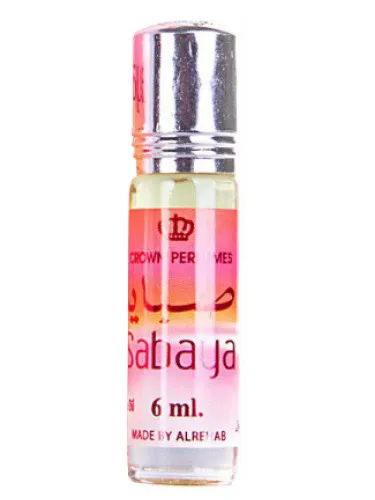 Perfume oil Sabaya 6 ML by AL REHAB 100% Oil AL Rehab Dubai Arabic perfumes Alcohol-free