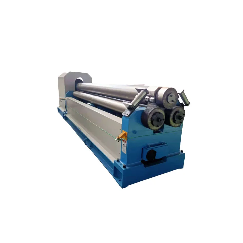 3 roller plate bending machine, W11 roll forming machine,manual sheet metal rolling machine