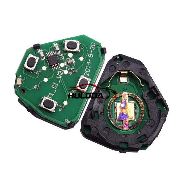 For Toyota 2 button remote key with 314.4MHZ use for Camry,RAV4,Corolla,Highland and vios key shell ,blade is TOY43 and TOY47,yo