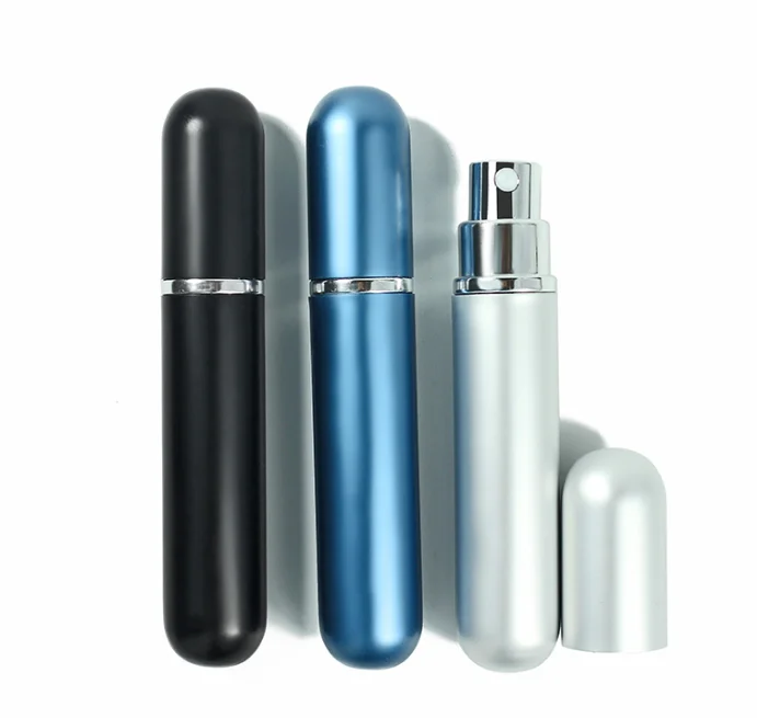 Factory Supply  8ml Perfume bottle with metal shell