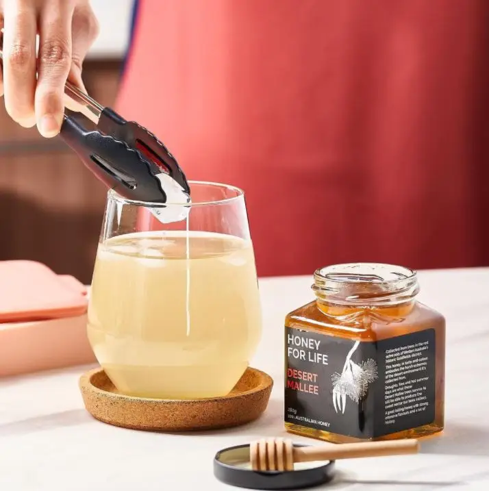 
100% Pure 260g Premium Honey TA20+ Desert Mallee Honey In Mason Jar Packaging From Australia 