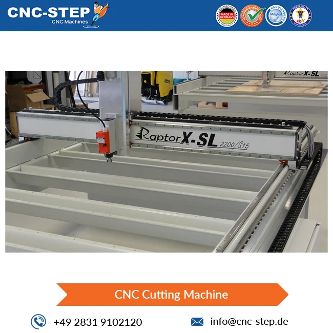 High German Quality Durable CNC Cutting Machine RaptorX-SL2200/S20