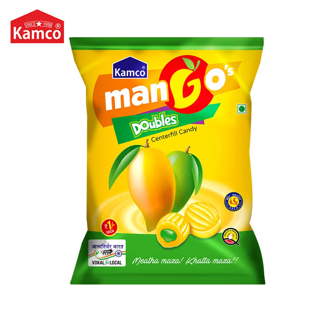 High Quality Mango Doubles Center Filled Candy | Kamco Center Filled Candy