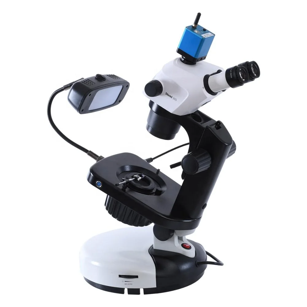 Carl Zeiss Stemi Stereo 305 Gem Trinocular Gemological Microscope