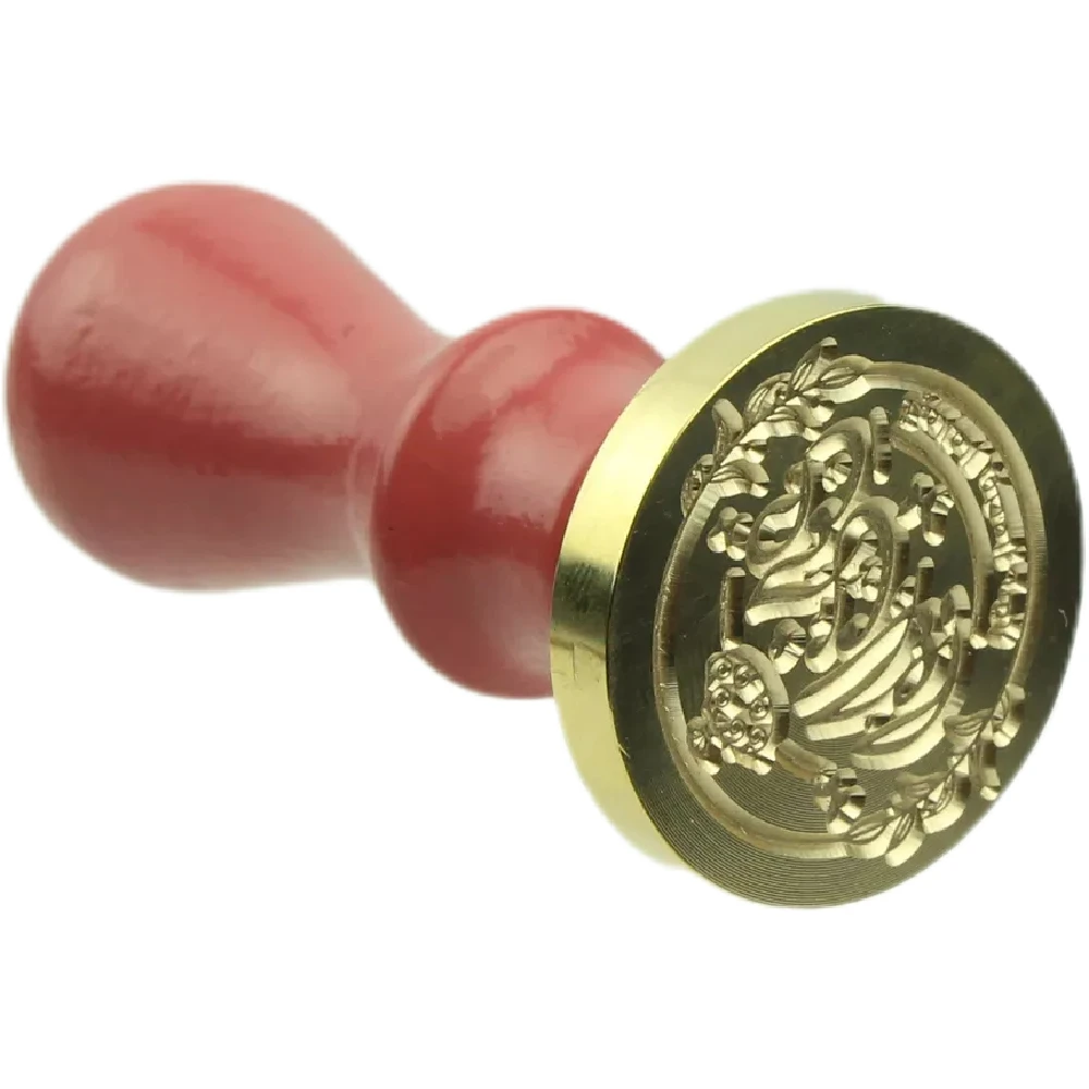Wax Seal Stamp Private Customized Logo Pattern Retro Antique Stamp Image Custom Multiple Size Options Lacquer Seal Metal Head