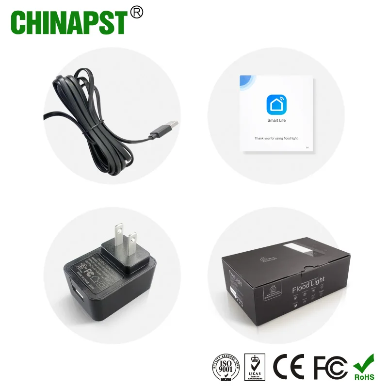 Smart Home Automation System Hotel House 1080P Tuya Smart Wifi LED Wall Light with Android & Iphone Mobile View PST-R9522-D5