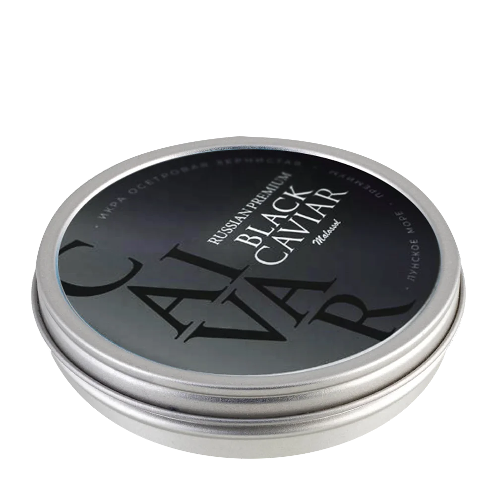 
Lunskoe sea TM 125 g Premium black sturgeon caviar 