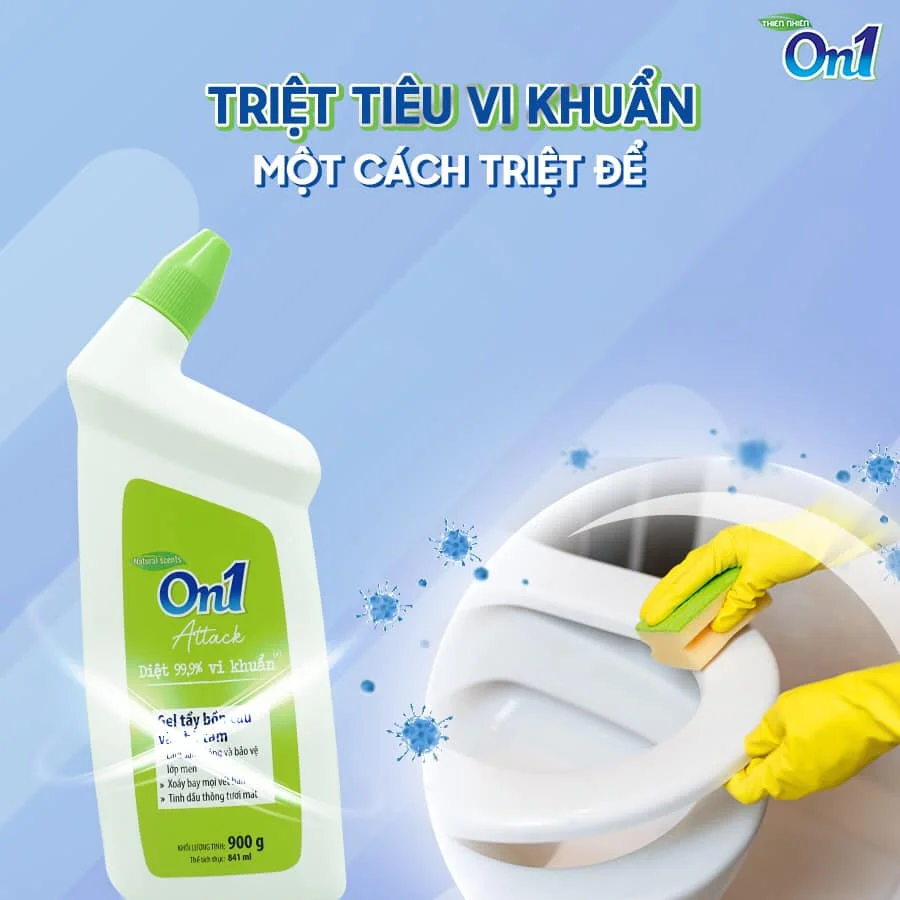 HIGH QUALITY TOILET CLEANER/ 500G ON1 TOILET CLEANER