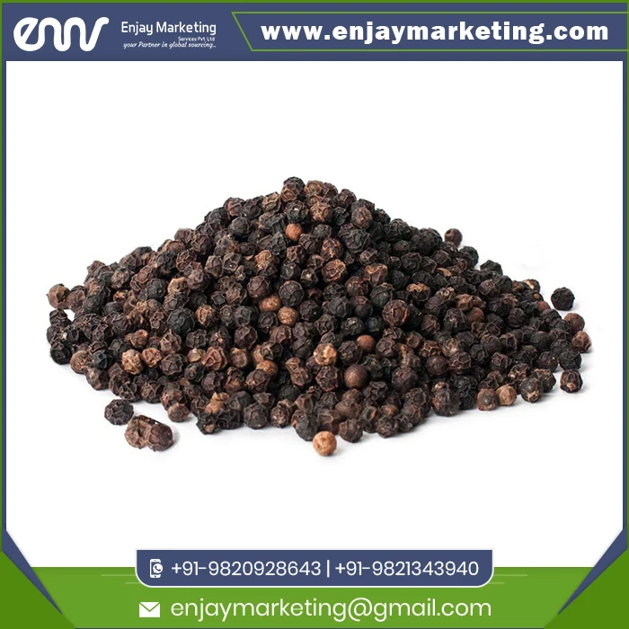 Bulk Supplier of Whole Black Pepper Bulk Export at Wholesale Price - Enjay Marketing