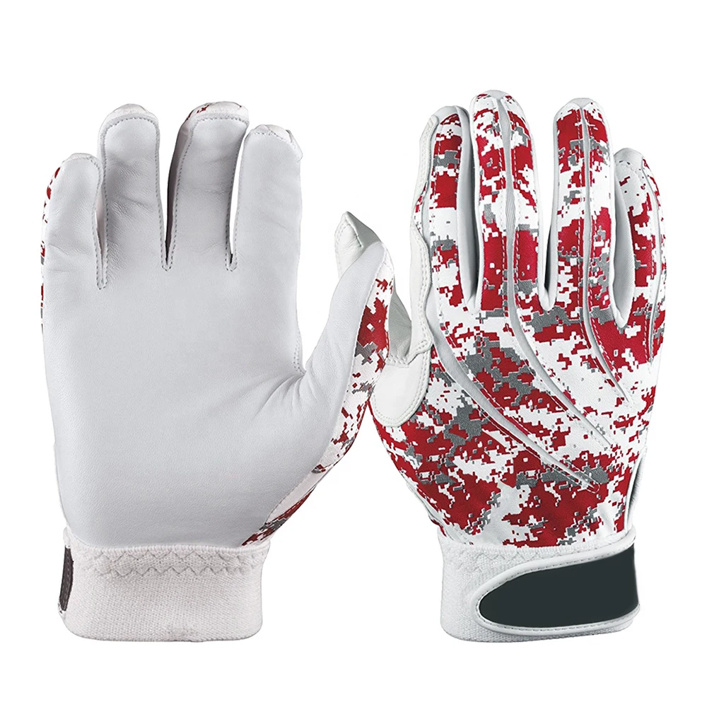 Factory direct sale  anti-slip and comfortable palm breathable high-quality baseball gloves custom leather baseball gloves with