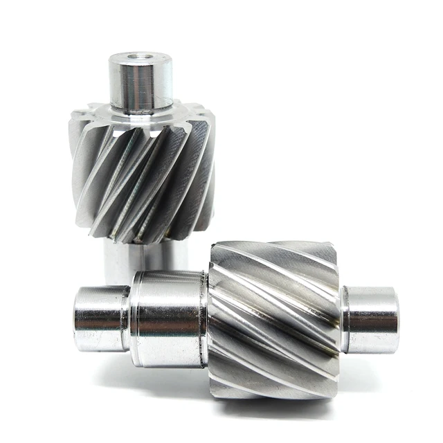 High Precision Customized Motorcycle Metal Steel Shaft Spur Helical Gear Drive Shaft 13T