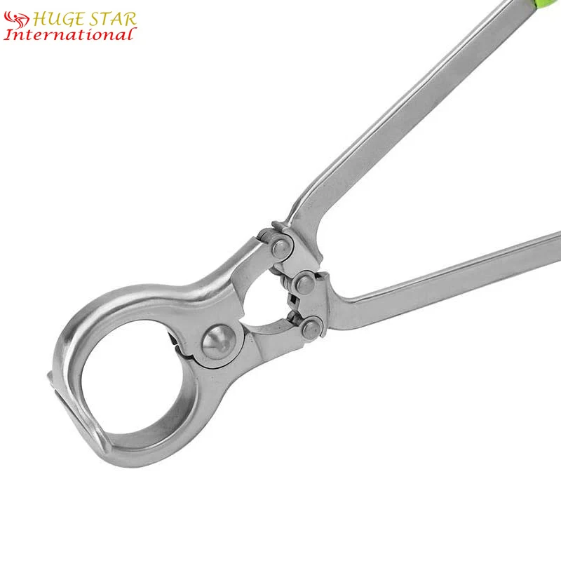 Castration Plier Tool Veterinary Instrument Farm Accessories Non-Slip Cover, Durable Sheep Castrator Instruments