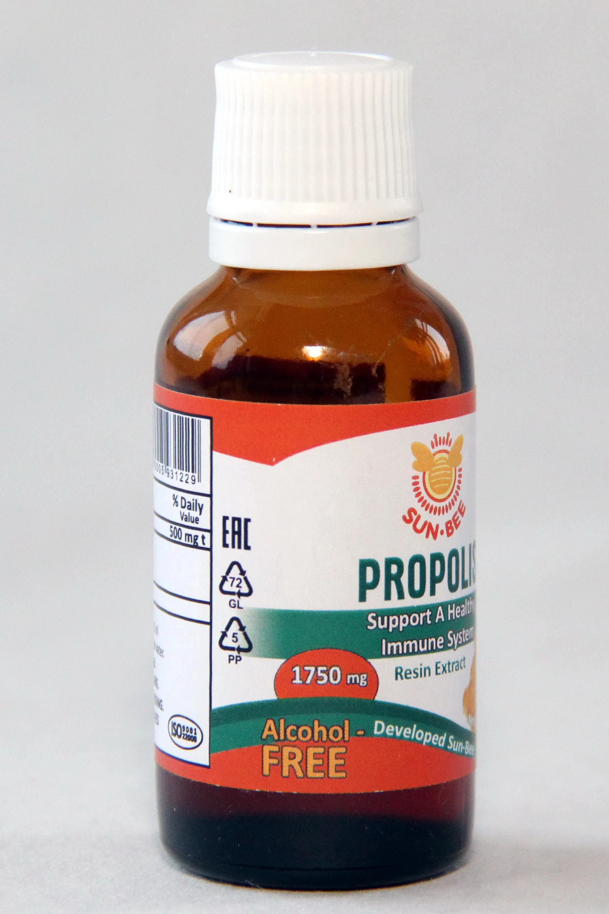 
Best Propolis Resin Exstract packaged in a glass bottle 25 ml alcohol free 
