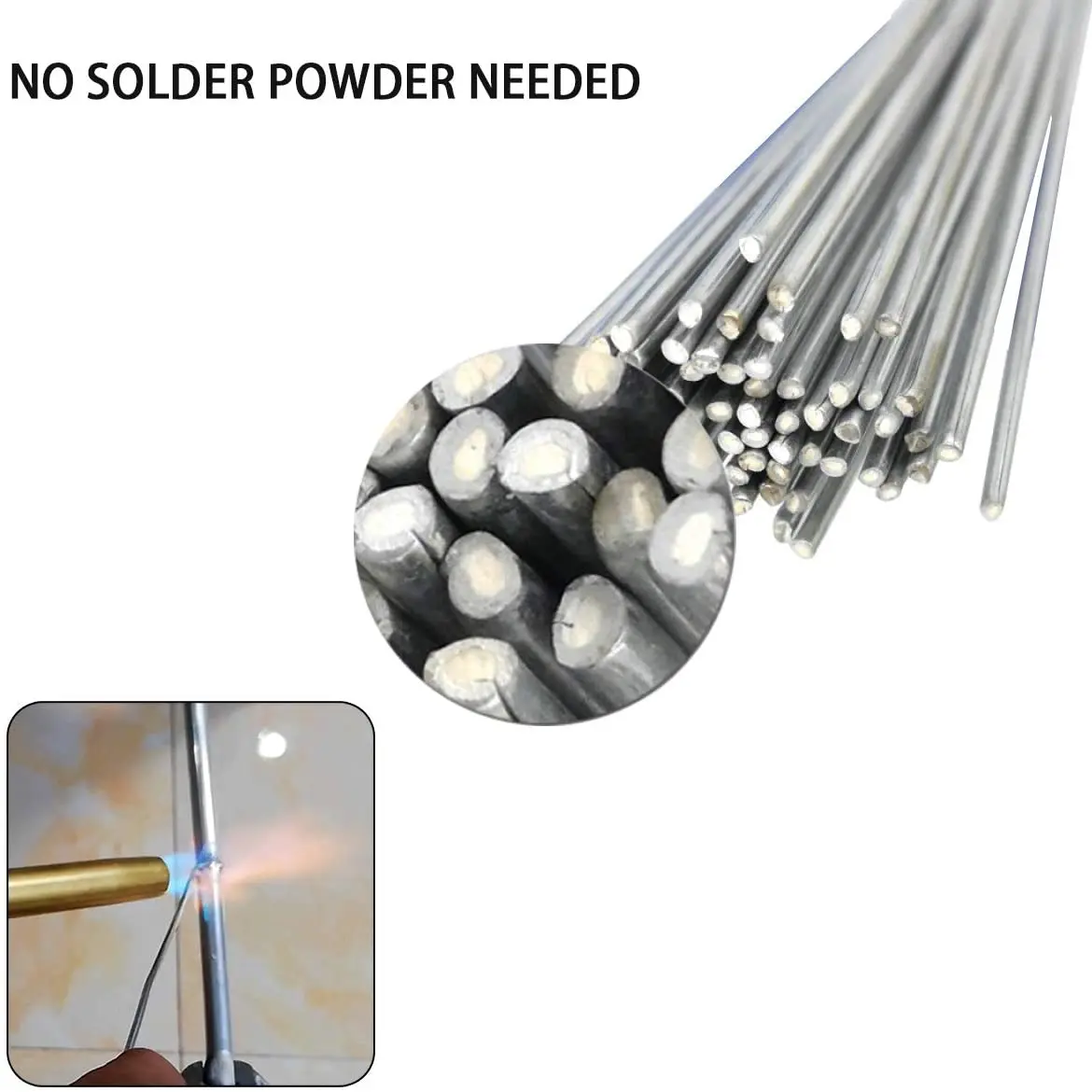  Высококачественный медный к алюминиевому флюсовому сварочному стержню