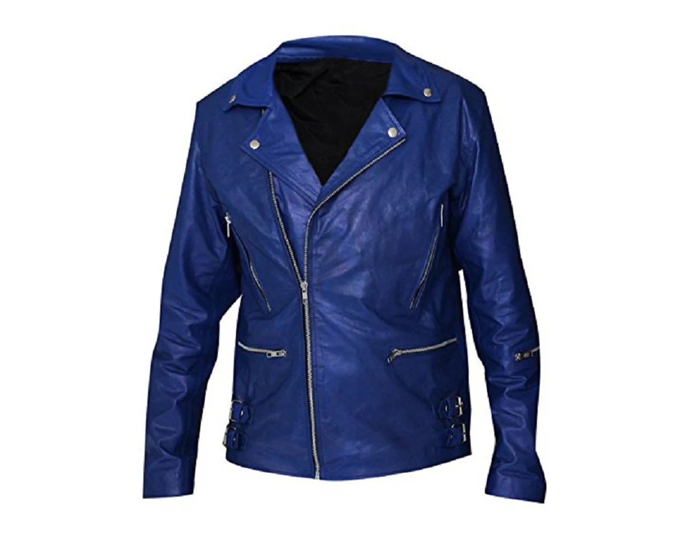 Кожаная куртка Jarred Leto/кожаная куртка 30 Seconds to Mars/Байкерская кожаная куртка