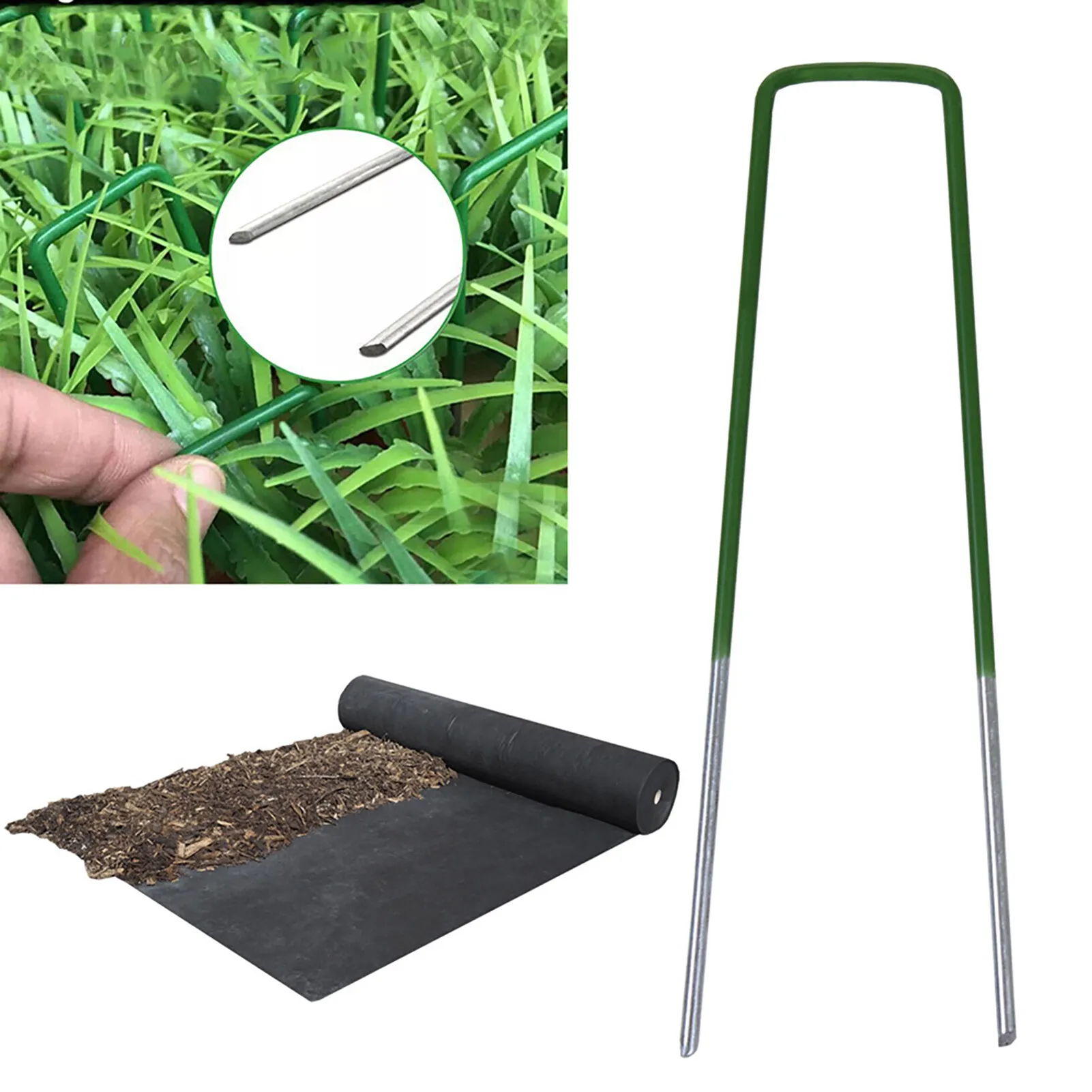 U-образные булавки высокого качества, оцинкованные горячим способом