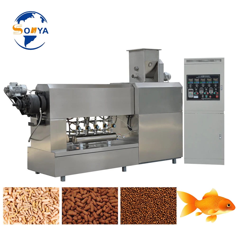 Hot sales animal feed processing machinery fish food feed suppliers extruder equipment manufacturing machine