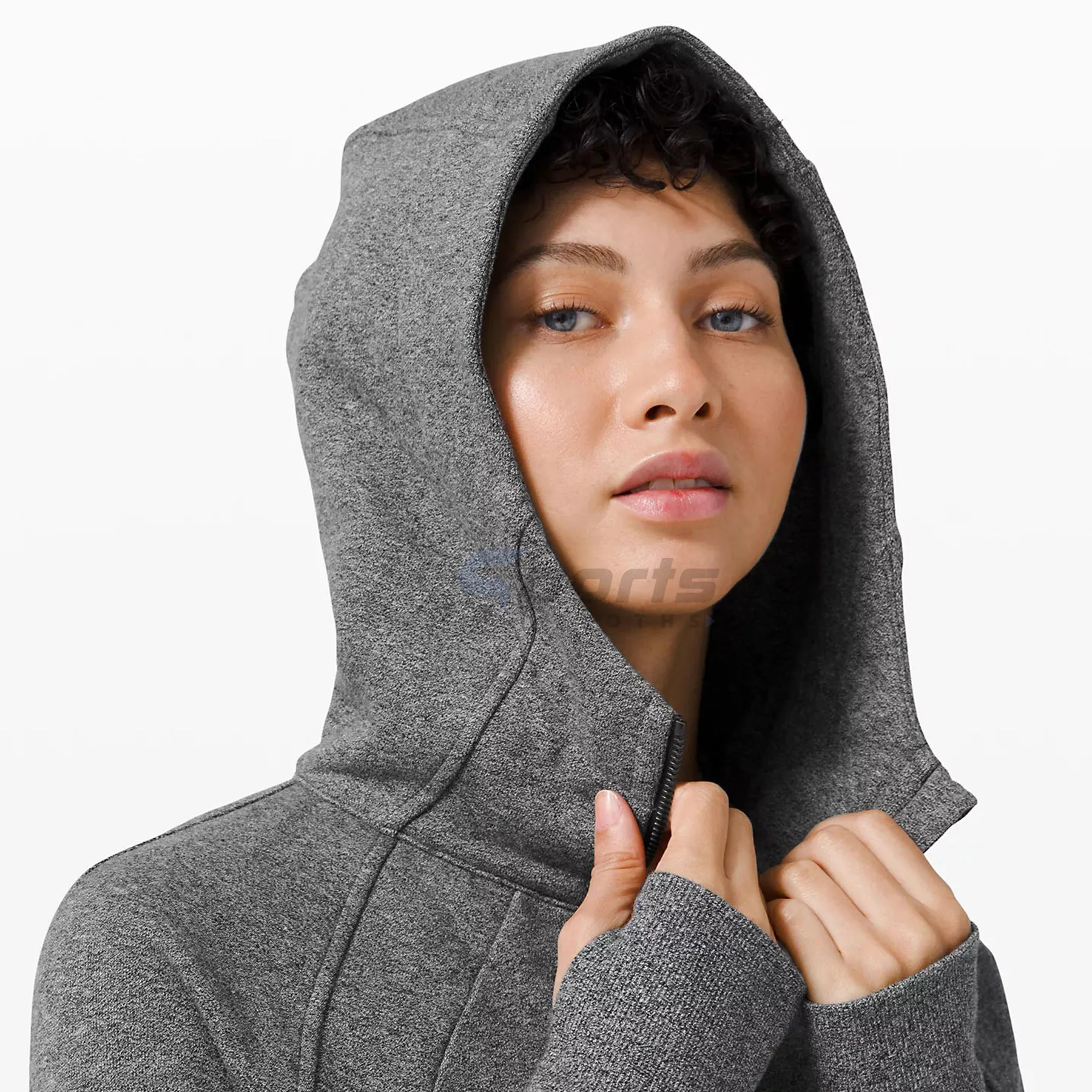  Изготовленный На Заказ пуловер Женская толстовка высокого качества оптовой цены из производителя негабаритных куртка с капюшоном