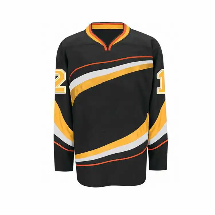 Sports Wear Ice Hockey Jersey 100% Polyester Made Adults Wear
