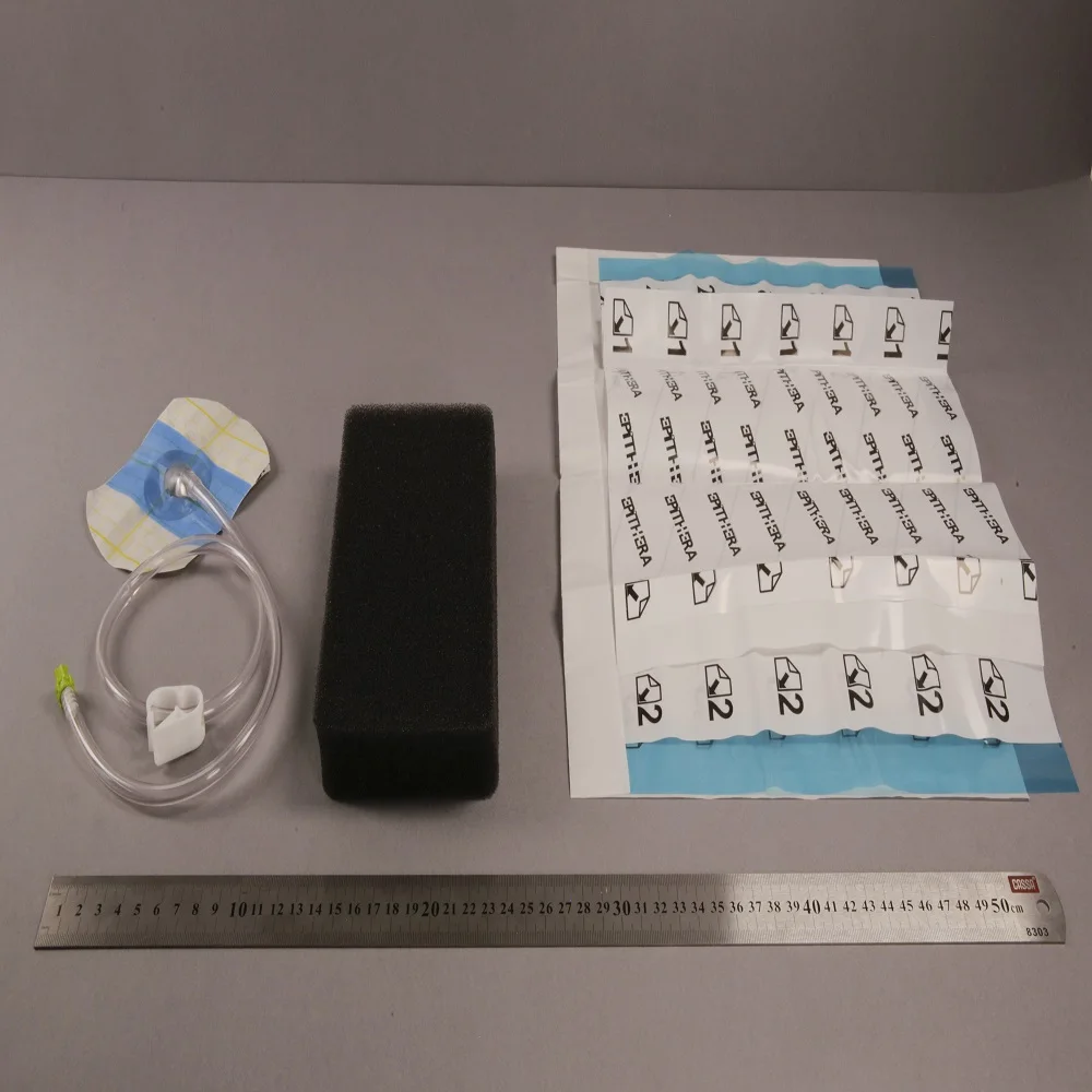 Medical functional dressing negative pressure wound therapy with NPWT 20cm x 10cm x 3cm