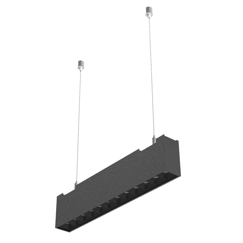 aluminum profile linear light for commercial shop office led pendant light led linear light dimmable 30w